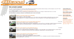 Desktop Screenshot of 4wdcars.nl